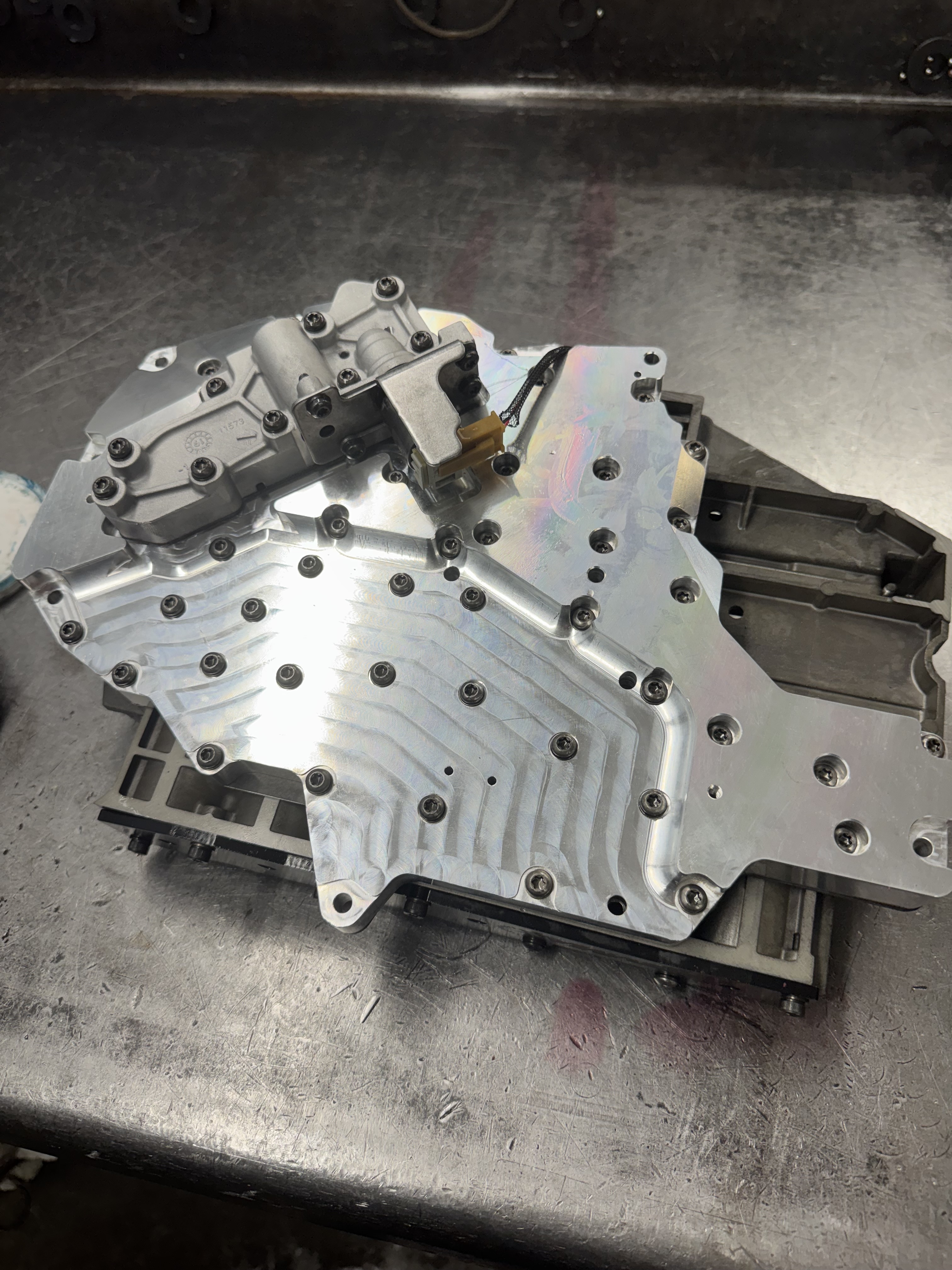 Front of John's Transmission building