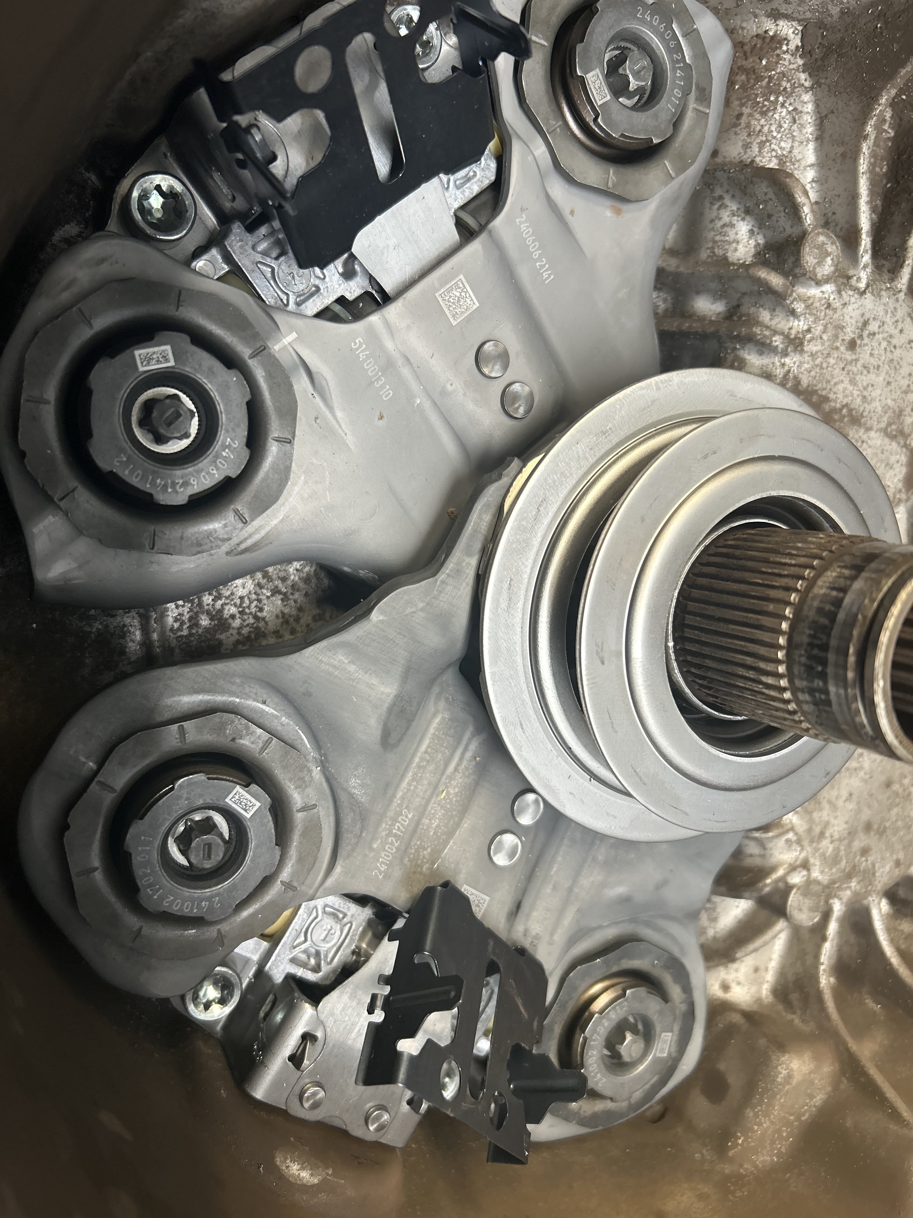 Front of John's Transmission building